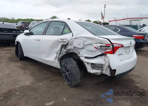 2014 Toyota Corolla S Plus from USA, damaged, VIN 5YFBURHE2EP069710